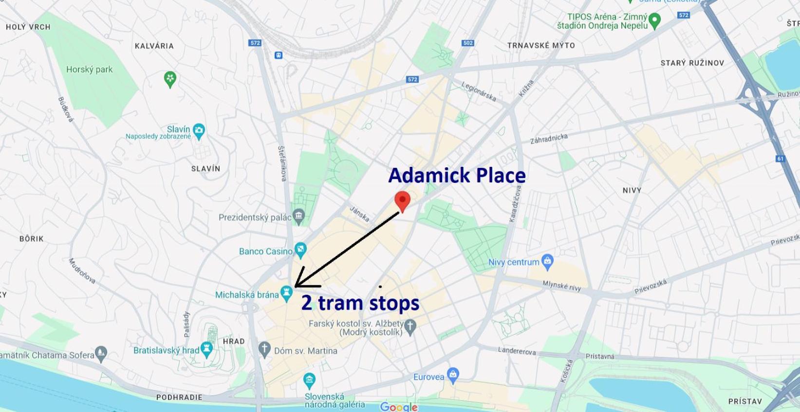 Adamick Place In City Centre With Free Parking Lejlighed Bratislava Eksteriør billede